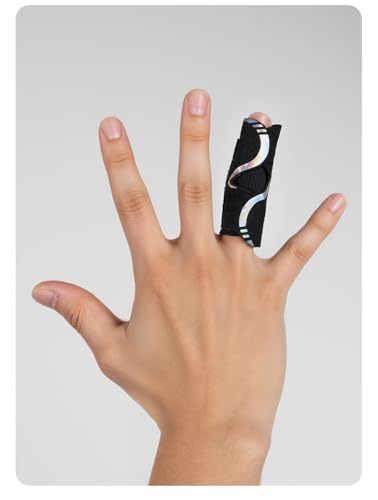 happykau 指サポーター 2パック フィンガーラップ 通気性 快適性 スポーツ用フィンガーガード 滑りにくく 落ちにくい 簡単装着 バスケットボール バレーボール テニス 親指 人差し指 中指 薬指 小指対応 男女兼用