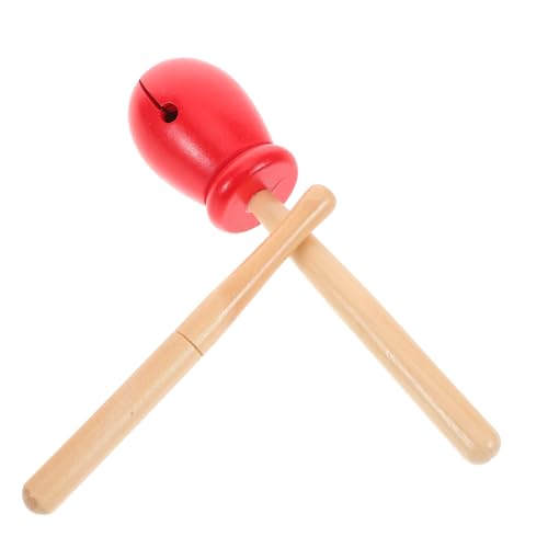 SWOOMEY - SWOOMEY 1ensemble Instrument De Percussion Bois Traditionnel Chinois Avec Mailloches Set Longkou Bangzi Pour Adultes Et Garçon Fille Pour Performances Musicales Et Éducatives
