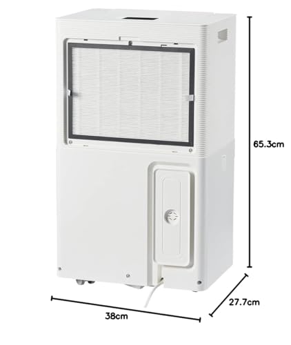 Greenmigo Deshumidificador WiFi 55L/dia,Ionizador,Filtro HEPA y Filtro de Carbón Activado,Drenaje Continuo,Secado de Ropa,Temporizador 24h,Modo de sueño,Depósito 7L,Modo de Sueño,Modo Automática