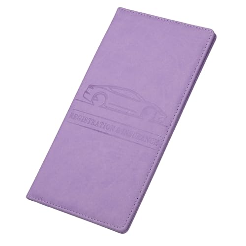 Organizador de tarjeta para carro morado miniatura 1