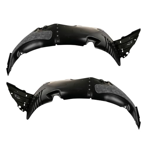 Image of TRQ Front Inner Fender Liner Set Compatible with 2014-2016 Hyundai Elantra HY1248133 HY1249133