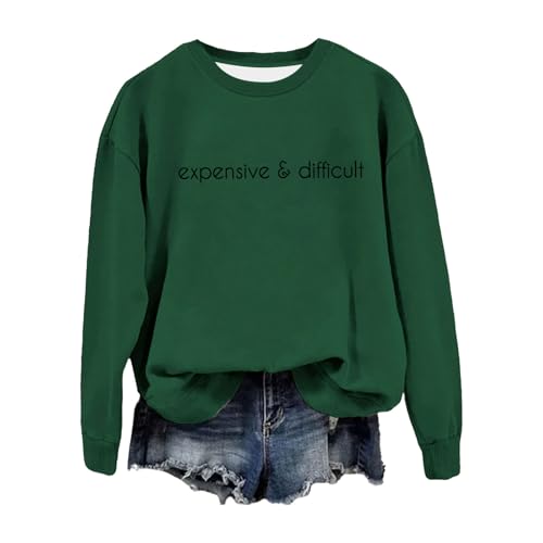 Sweatshirt femme col rond confortable pour rester stylée sans effort