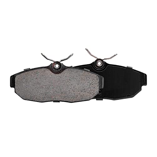 Image of Detroit Axle - Rear Brake Pads for Ford 2005-2011 Mustang