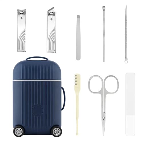 爪切りセット、メンズネイルグルーミングキット - パーソナルケア爪切りセット | ステンレスの爪切りセット、女性、男性用、スーツケースの爪切り、クリスマスストッキングの詰め物、大人用