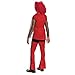 Descendants Red Costume for Kids, Official Disney Descendants The Rise of Red Costume Jumpsuit, Wig not Included, Child Size (7-8)
