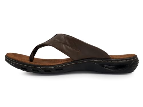 Chinelo Pegada Masculino Amortech De Couro 131636 37/43