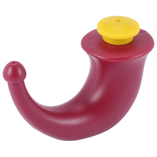 Pot De Yoga Rinçage Nasal Lavage Du Nez Neti Pot De Yoga Pour Le Nez Rrigation Des Sinus Nettoyeur De Corne Rouge (1 Pièce)