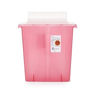 In-Room Sharps Container 3 gal. Horizontal Entry Case of 10