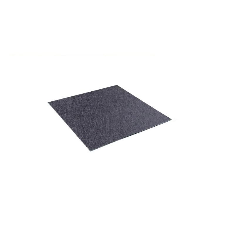 Feutre de carbone enduit ruthénium iridium 0.25mm poreux pour anode hydrogène