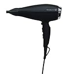 Remington Salon Stylist Hair Dryer, AC4000AU, 2300W Salon Motor (AU Plug), Ceramic Infused with Keratin & Argan, Ionic Technology Prevents Frizz, Includes Diffuser & Brush, Black