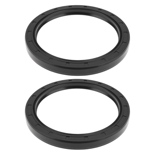 SING F LTD 2pcs TC Nitrile Rubber Oil Shaft Seal 80x100x10mm Suitable for Gearbox Hydraulic Pump Bearing Shafts Rotating Shafts