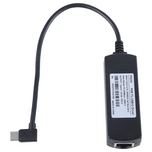 Adaptateur PoE vers Type-C câble alimentation injecteur pour smartphone - 5