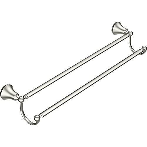Moen Csi Yb5222Bn Wynford 24-Inch Double -Towel Bar, Brushed Nickel #TOP2