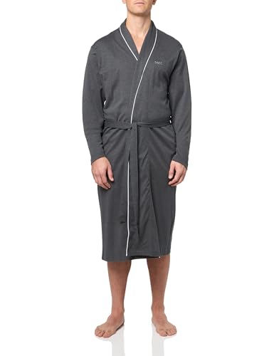 BOSS mens Cotton Kimono Robe - Main Image