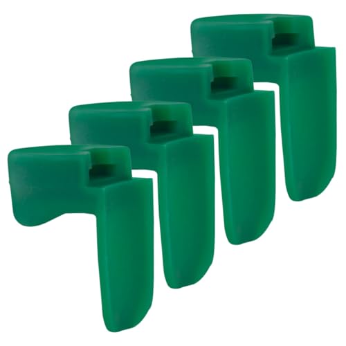 NULYLU 4pcs Clarinet Thumb Rest Pads Green Silicone Clarinet Finger Rests for Comfortable Play Easy to Install