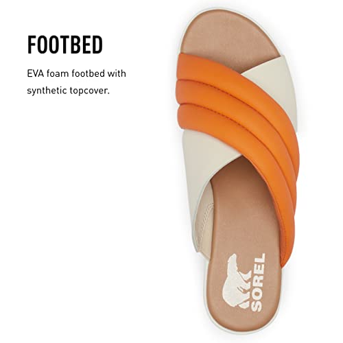 Sorel Women's Cameron Flatform Puff Mule - Koi, Sea Salt - Size 5 #TOP3