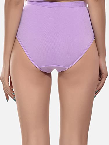 Image of FIMS - Fashion is my style Women Cotton Lycra Stretchable Hipster Panty Mid Rise Brief Multicolor