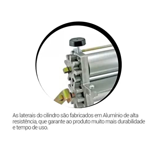 Cilindro Manual Para Massas Em Aço Cromado Mirella - 35cm