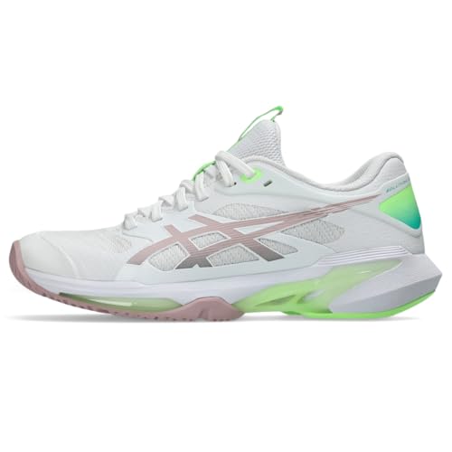 ASICS ���f�B�[�X Solution Speed FF 4 �e�j�X�V���[�Y, �z���C�g/�����K�i�C�g, 11.5