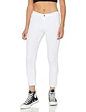 bequem ONLY Damen ONLULTIMATE King REG 1703 Jeans, White, S / 28