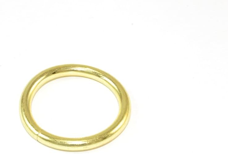 400 X Classic Brassed EB Steel Curtain Rings - 16mm ID - 18mm OD