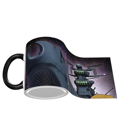 宇宙戦艦ヤマト (7) マグカップ コーヒー セラミック 陶器 電子レンジ温め対応 耐熱 耐冷 大容量 大きい かわいい おしゃれ 人気 アニメ キャラクター 330ml