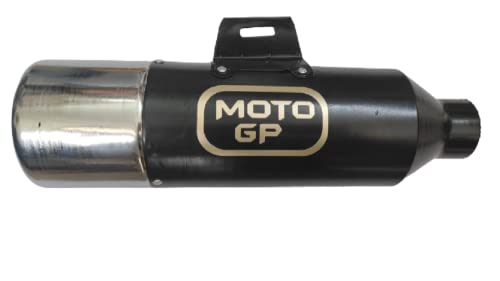 RA ACCESSORIES Universal Bike Silencer | Silencer for All Type of Bike | Bike Muffler (MOTO GP)