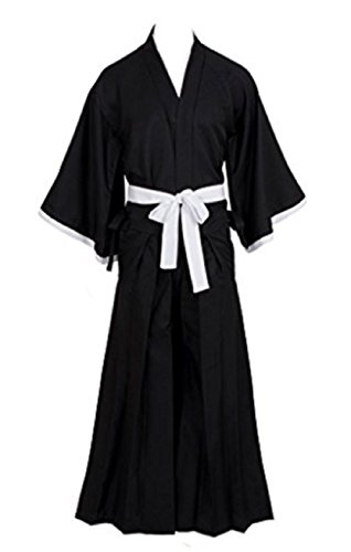 Fuji Halloween Bleach Kuchiki Rukia Cosplay Costumes (L)