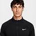 Nike Men's Stride Dri-FIT 1/4-Zip Running Top Black/Reflective Silver Medium