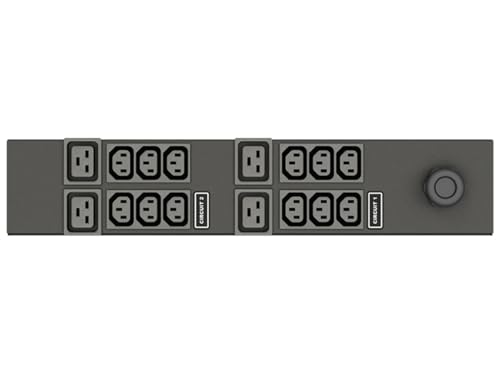 Vertiv Geist Monitored Rack PDU – Data Center RPDU| (12) IEC C13| (4) IEC C19| L6-30P| Input Monitoring| (VP7811B)