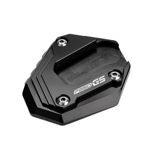 Extension béquille moto idéale pour le camping en F900GS ADV