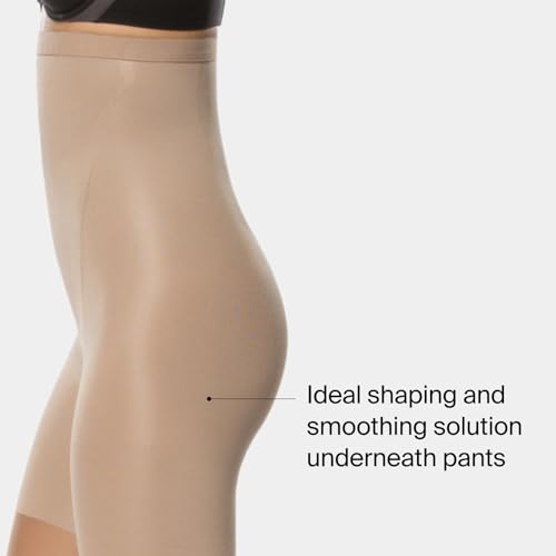 Image of SPANX Original Shaping High-Waisted Footless Sheers - Core & Thigh Control - Footless Pantyhose - Use as Shapewear Underwear