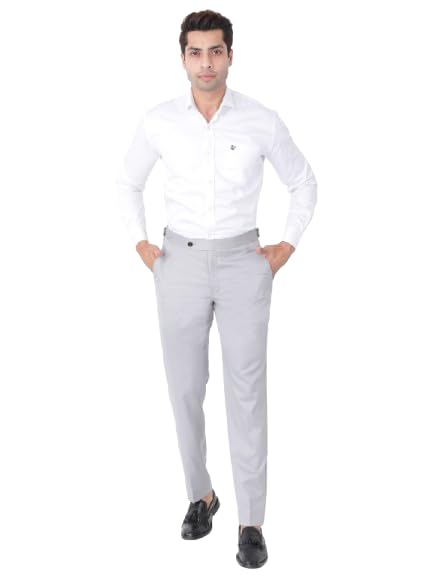 Side Adjuster Formal Trousers Men-picture-22