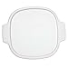 Corningware StoveTop 2-qt / 3-qt White Plastic Lid #A-2-PC (fits Corningware A-2-B and A-3-B Glass Dish)