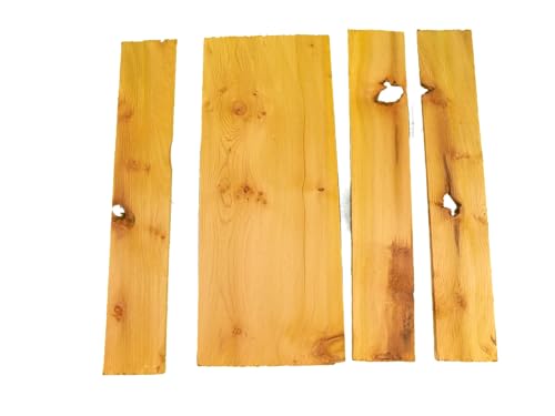 Miller Shingle 18" #4 Undercourse Cedar Kiln Dried Sidewall Shingle 1 Square Carton, Natural