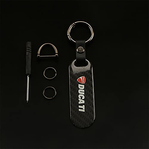 CZITAE Portachiavi con Tag Intrecciato in Corda di...