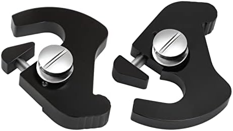 PBYMT Black Detachable Mounting Luggage Rack Latch Clips Compatible for Harley Davidson Softail Sportster Touring Street Glide Road King Electra Glide 1986-2023