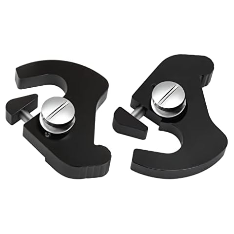 PBYMT Black Detachable Mounting Luggage Rack Latch Clips Compatible for Harley Davidson Softail Sportster Touring Street Glide Road King Electra Glide 1986-2024 Cover