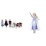 Produkt 2: Für Kinder ab drei Jahren: Ein tolles Geburtstags- oder Weihnachtsgeschenk für junge Fans der Disney Eiskönigin Filme, um mit dieser singenden Anna Puppe die Szenen aus dem Film nachzuspielen oder eigene Geschichten zu erfinden