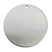 RMP Stamping Blanks, 2 Inch Round with Hole, Aluminum 0.063 Inch (14 Ga.) - 50 Pack