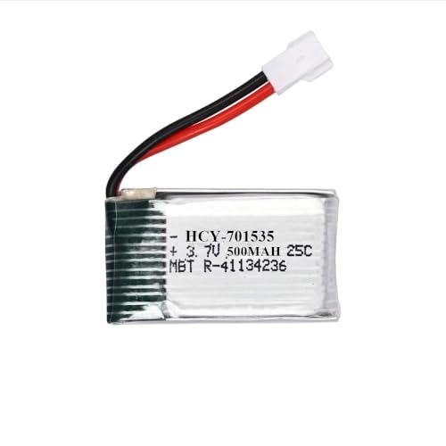LRSA Compatible with KP702035 3.7Volt 500mAh HCY-701535...