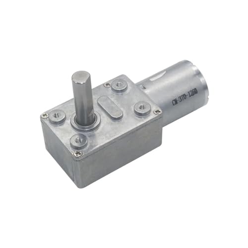 Moteur vis sans fin 24V bloque les retours de charge grâce au couple élevé 23rpm