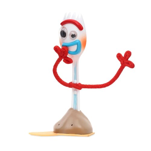 Image of Disney Store Official Talking Action Figure from Toy Story, Features Sounds and Phrases from The Movies, Interacts with Other Figures and Toys - Forky