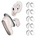 Produktbild WOFRO Ohrstöpsel für Bose QuietComfort Earbuds II und Ultra-Ohrhörer, rutschfest, Silikon, Sport, Flügelspitze, kratzfest, Zubehör für Bose QuietComfort Ultra/2 Ohrstöpsel, Weiß, 5 Paar
