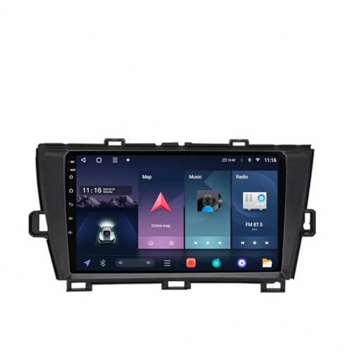 Navigateur GPS Toyota Prius 2009-2015 avec alertes vitesse et guidage vocal haute precision