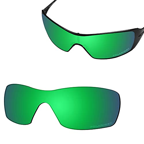 Lentilles rechange Oakley Dart vertes polarisées High Definition Saucer - 2