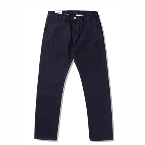 Red Tornado Vintage Men's Jeans Slim Fit Straight Leg Selvedge Denim Pants Mid Rise Jean One Wash Chino Pants 14oz4