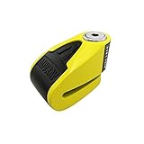  Auvray B Lock 06 - Candado para disco de moto con alarma, color negro y amarillo …
