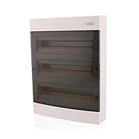 Centralino Elettrico IP40 Intratec | Scatola Distribuzione 54 Moduli Con Porta Trasparente - Foto 7