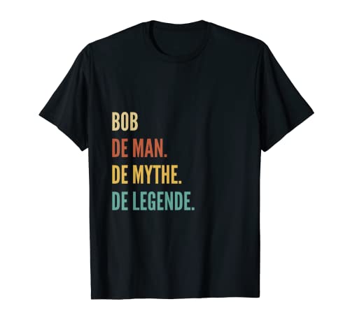 Funny Dutch First Name Design - Bob Camiseta
